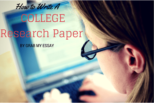 How to Write a Research Paper For College